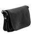 Carmen - Leather shoulder bag with flap